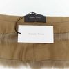 new SIMONE ROCHA brown genuine fur leather clear bead embellished collar-7