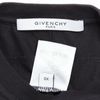 GIVENCHY I FEEL LOVE black cotton white print crew neck tshirt XS-8