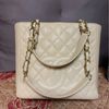 Chanel 香奈兒牛皮托特米黃色 PST Tote-0
