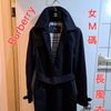 女M碼/Burberry London 女神長款風衣/經典NOVA 格紋/長90cm-1