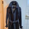 女M碼/Burberry London 女神長款風衣/經典NOVA 格紋/長90cm-14