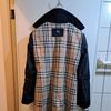 女M碼/Burberry London 女神長款風衣/經典NOVA 格紋/長90cm-17