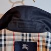 女M碼/Burberry London 女神長款風衣/經典NOVA 格紋/長90cm-23