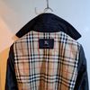 女M碼/Burberry London 女神長款風衣/經典NOVA 格紋/長90cm-21