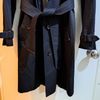 女M碼/Burberry London 女神長款風衣/經典NOVA 格紋/長90cm-25