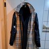 女M碼/Burberry London 女神長款風衣/經典NOVA 格紋/長90cm-7