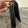 TORY BURCH 鏤空LOGO 鍊條斜背包 WOC-8