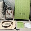 📢全新 肖戰代言熱銷同款🤎Gucci Interlocking G mini tote迷你琴譜包 正品-7