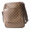 LOUIS VUITTON Monogram Olaf金扣肩背袋棕色-0