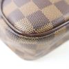 LOUIS VUITTON Monogram Olaf金扣肩背袋棕色-9