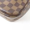 LOUIS VUITTON Monogram Olaf金扣肩背袋棕色-10