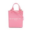 GIVENCHY G Tote 迷你垂直手提單肩斜背包 BB50R9B1GT 帆布粉紅色-0