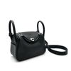 HERMES Mini lindy - 黑銀-2
