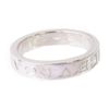 BVLGARI 18K白金/鑽石B.Zero1 Essential Diamond Ring戒指US#6.75-4