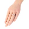 BVLGARI 18K白金/鑽石B.Zero1 Essential Diamond Ring戒指US#6.75-7