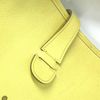 Hermes 斜背包 打孔標誌 單肩包 石灰黃-8