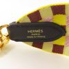 HERMES 帆布Shoulder Strap金扣肩帶黃色/紫色/啡色-5