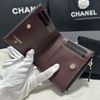 香奈兒Chanel荔枝牛皮8卡零錢短夾-1