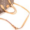 LOUIS VUITTON Monogram Turenne MM金扣手挽肩背兩用袋棕色-4
