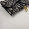 DIOR Saddle馬鞍附鏈帶手拿包WOC-3