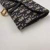 DIOR Saddle馬鞍附鏈帶手拿包WOC-4