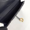 DIOR Saddle馬鞍附鏈帶手拿包WOC-7