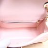 CHANEL(香奈兒) 23K 口蓋包 19cm 裸粉色 荔枝 晶片開 金扣-4