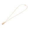 HERMES 18K玫瑰金Kelly Cadenas Pendant項鍊-5