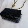 Chanel 金球方胖 黑金 晶片款 99新-12