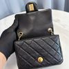 Chanel 金球方胖 黑金 晶片款 99新-13