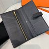 Hermes Beran 黑金long wallet (XA758)-7