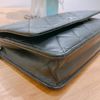 TW4166 Chanel香奈兒 經典鏈條翻蓋包菱格羊皮黑色銀扣 Wallet On Chain Black-5