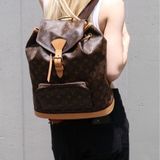 LOUIS VUITTON Vintage Monogram大號GM老花背包 後背包