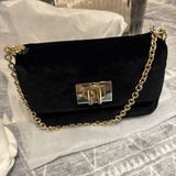 全新FURLA 1927 MINI 迷你斜背包 20黑