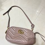 Gucci 古馳 粉色相機包