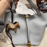 Hermes 菜籃子聖杯藍22便宜售