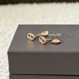愛馬仕 Hermes 18K玫瑰金 迷你豬鼻耳環 全新品