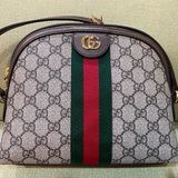 Gucci經典老花貝殼包