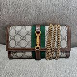 GUCCI  Jackie 1961 系列的鍊帶錢包