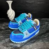 LV路易威登白藍拼接TrainerMax休閒鞋 41碼 99新