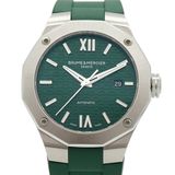 名士 (Baume & Mercier) Riviera M0A10618 綠色錶盤男士腕錶