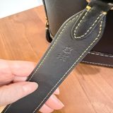 coach黑色貝殼包