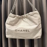 (包況超美🫶🏻）Chanel 22bag小號芯片灰色