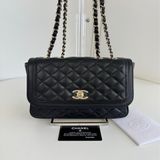 Chanel 羊皮大方胖 Lovely Day Flap Bag 附購證、保卡