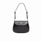 Prada 女士 Cleo 迷你單肩包均碼碼MINI、17cm*3cm*14.5cm