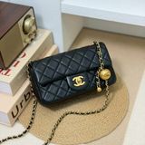 （天菜不必多說💛）🏷Chanel 香奈兒．金球 CF20 大Mini 經典口蓋包
