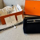 二手九成新Hermes mini her bag 黑色
