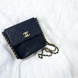Chanel chain handle flap