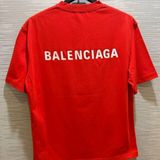 💎Han's house精品服飾💎Balenciaga 巴黎世家 刺繡 短袖 T恤 短T 紅色 原價22000