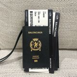 BALENCIAGA護照卡夾PASSPORT機票掛繩包